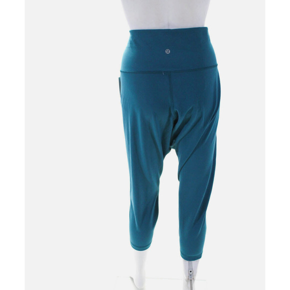 Lululemon High-Rise Tight Teal Blue Plus Size 20 - Picture 3 of 6